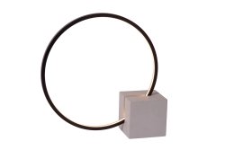 Cirkelis 32cm Svart bordlampe Fra Lucide - Hvis du leter etter en dimbar bordlampe som ogs&aring; fungerer som en dekorativ detalj, er Cirkelis et utmerket valg.
