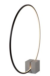 Cirkelis 83cm Svart bordlampe Fra Lucide - Laget av h&oslash;ykvalitets aluminium og med en dimmebar, integrert LED-lyskilde, er Cirkelis ikke bare en praktisk lyskilde, men ogs&aring;; en vakker interi&oslash;rdetalj.