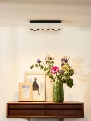 Xirax 3 Hvit spotlight Fra Lucide - Juster fargetemperaturen fra varm gul til varm hvit ved &aring; koble lampen til en ekstern dimmer.