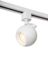 Spotlight Favori GU10 Hvit Fra Lucide - Med denne TRACK-modellen følger den kompakte Favori takspotten deg i alle retninger, akkurat hvor du vil.