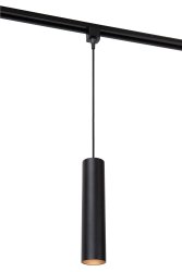 Pendellampe Floris GU10 Svart Fra Lucide - Du kan justere h&oslash;yden p&aring; lampen og enkelt koble den til en dimmer.
