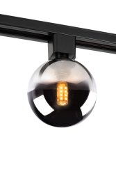 Spotlight Tycho G9 Svart Fra Lucide - Du bestemmer selv hvor mange lamper du vil ha og hvor de skal sitte.