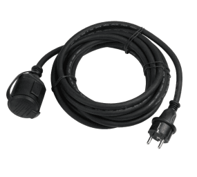 1-Veis Skjøteledning 10m Fra Airam - Den tykke gummikabelskj&oslash;teledningen er beregnet for utend&oslash;rs bruk og ogs&aring; for profesjonell bruk.