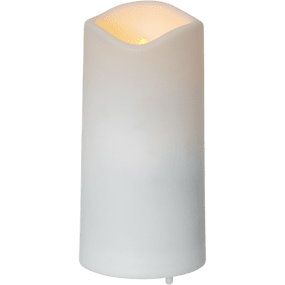LED Gravlys Serene Hvit Fra Star Trading - Lyset skinner med en varmhvit LED og er batteridrevet.