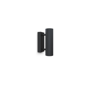 Tyson 20cm Svart vegglampe Fra Belid - Den stilige og elegante vegglampen Tyson sprer et mykt lys opp og ned, og skaper en hyggelig atmosf&aelig;re n&aring;r den er tent.