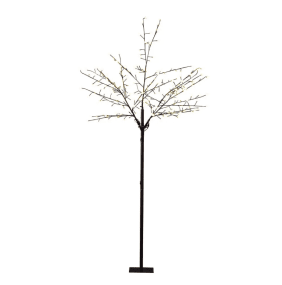 Brun Tre 250cm Brun Fra Konstsmide - Skap en stemningsfull atmosfære med denne lyssnoren &ndash; en dekorfavoritt i juletider og hele året!