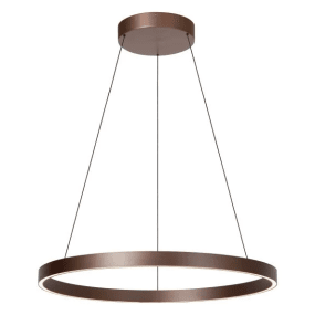 Liane Ø80 Brun Taklampe Fra Lucide - Plasser den over spisebordet, i stuen eller i gangen.