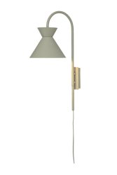 Coni 54cm Beige vegglampe Fra Aneta Lighting - Den nydelige Coni vegglampen i et moderne design harmonerer med b&aring;de et klassisk og landlig interi&oslash;r.