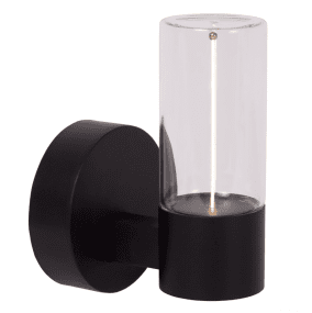 Filani Svart utendørslampe Fra Lucide - Filani er en moderne fasadelampe som gir godt allsidig lys med sin innebygde LED-lampe.