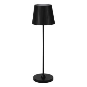 Cabozo 37cm Svart bærbar Fra Eglo - Lampen har en berøringsdimmer for enkel lysstyring og er IP44-klassifisert for beskyttelse mot sprut.