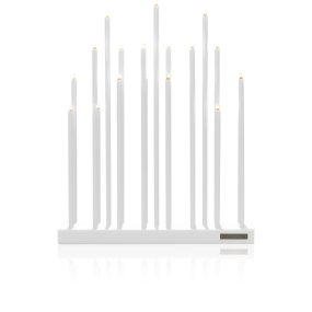 Elflugan Grande Hvit Fra SMAK Design - Den elektriske flua er n&aring; ogs&aring; tilgjengelig i en st&oslash;rre versjon &ndash; Den elektriske flua Grande.