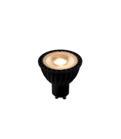 LED GU10 5W Dim to warm Fra Lucide - Med en kompatibel dimmer kan du justere nøyaktig hvilken fargetemperatur lyskilden skal ha, fra 2200K til 3000K.