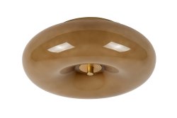 Sentino Ø30 Taupe plafond Fra Lucide - Perfekt for stuen, kjøkkenet, soverommet eller gangen, Sentino er en iøynefallende detalj som tilfører et snev av 60-tallsstil eller moderne eleganse til ethvert rom.