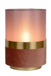Extravaganza Tusse 22cm Rosa bordlampe Fra Lucide - Med en høyde på 22 centimeter og en diameter på 15 centimeter er Extravaganza Tusse den perfekte prikken over i'en til ethvert rom.