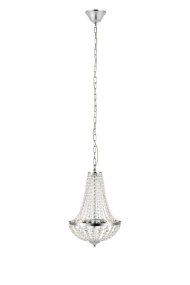 Gränsö Ø30 Krom baderomslampe Fra Markslöjd - Gr&auml;ns&ouml; &auml;er en elegant takkrone med en diameter på 30 cm, perfekt for både bad og stue.