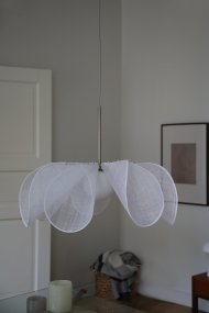 Styrka Ø75 Hvit Taklampe Fra Markslöjd - Lampen krever en lyspære med en maksimal diameter på 55 mm.