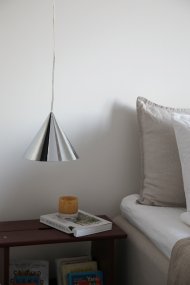 Tip Ø20 Krom Fra Markslöjd - Formen gir et rettet, men behagelig lys som fungerer utmerket som generell belysning over spisebordet, kj&oslash;kkenet eller stuen.