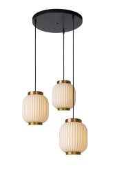 Gosse Ø55 Hvit Taklampe Fra Lucide - I tillegg kan du enkelt koble Gosse til en dimmer for enda mer atmosfære.