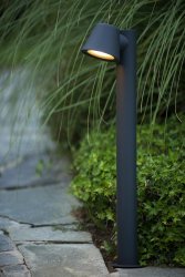 Dingo-LED 70cm Antrasitt pullerter Fra Lucide - Dingo LED er det perfekte valget for et koselig og godt opplyst utemiljø.