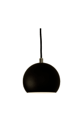 Kulan Ø15 Svart vinduslampe Fra Aneta Lighting - Kulan vinduslampe i matt sort metall og E14-sokkel.