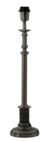 Cathrine 56cm Silver lampefot Fra Hallbergs - Cathrine &auml;r en elegant lampfot i metall med en klassisk, h&ouml;g och sm&auml;cker design.