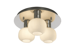 Messina Ø28 Krom baderomslampe Fra Aneta Lighting - 