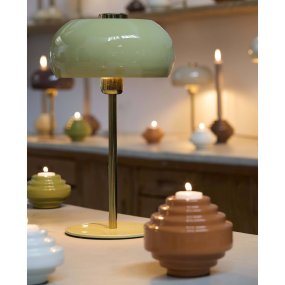 Surin 40cm Lysegrønn bordlampe Fra Light & Living - 