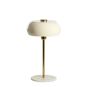 Surin 47cm Kremet hvit bordlampe Fra Light & Living - 