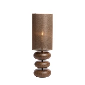 Danialo 67cm Brun bordlampe Fra Light & Living - 