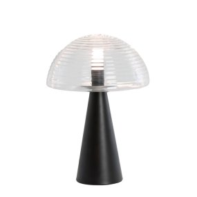 Mueda 43cm Svart bordlampe Fra Light & Living - 