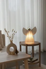 Papirengel 36cm Hvit Fra Konstsmide - Skaper en rolig og varm atmosf&aelig;re i hjemmet i advent og jul.