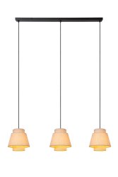Tribute 120cm Krem Taklampe Fra Lucide - Unike produktegenskaper:Passer for bruk med LED-lyskilderDenne lampen kan justeres i h&oslash;ydenLett &aring; koble til en dimmer (ekskl.