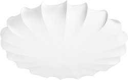 Franza Ø70 Hvit plafond Fra PR Home - Stilig og stilig plafond i et herlig bomullsstoff.