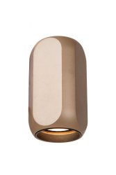 Braga 10cm Kaffe vegglampe Fra Lucide - Laget av h&oslash;ykvalitets aluminium og utstyrt med en lyskilde som avgir en varm hvit gl&oslash;d, sprer Braga et behagelig lys i rommet.
