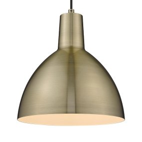 Metropole Ø25 Antikk messing Taklampe Fra Halo Design - Metropole-serien er en komplett og funksjonell familie av lamper med en s&aelig;regen og industriell stil.