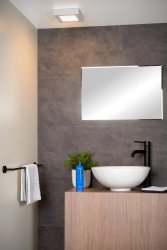 Brice-Led 16cm Hvit baderomslampe Fra Lucide - Leter du etter en taklampe av høy kvalitet med den nyeste LED-teknologien og et tidløst design?