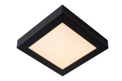 Brice-Led 22cm Svart baderomslampe Fra Lucide - Leter du etter en taklampe av høy kvalitet med den nyeste LED-teknologien og et tidløst design?