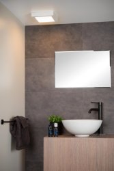 Brice-Led 22cm Hvit baderomslampe Fra Lucide - Leter du etter en taklampe av høy kvalitet med den nyeste LED-teknologien og et tidløst design?