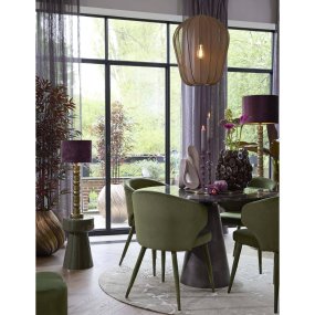 Plumeria Ø50 Mørk grønn Taklampe Fra Light & Living - 