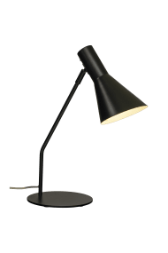 Ceres 46cm Svart skrivebordslampe Fra Aneta Lighting - CERES bordlampe er både praktisk og stilig og gir behagelig belysning når du jobber eller leser.