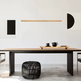 Dentsy 120cm Kopper Taklampe Fra Globo Lighting - Med den smidiga touchknappen f&ouml;r av/p&aring; och den stegl&ouml;sa touchdimmern kan du enkelt justera ljusstyrkan efter &ouml;nskem&aring;l.