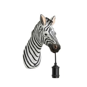 Zebra 25cm Svart vegglampe Fra Light & Living - 
