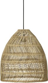 Maja Ø46 Natur Taklampe Fra PR Home - Det dekorative rottingm&oslash;nsteret skaper et fint lysm&oslash;nster i rommet n&aring;r lampen er p&aring;, og bidrar til en herlig atmosf&aelig;re.