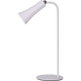 Functional 38cm Hvit bærbar Fra Star Trading - Lampen har berøringsfunksjon for justering av lysstyrke og valg av LED-farge, kjølig hvit, varmhvit eller dagslys.