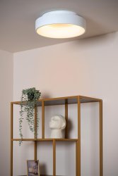 Mirage Ø38 Hvit plafond Fra Lucide - Mirage varm og innbydende, som får deg og hjemmet ditt til å skinne.
