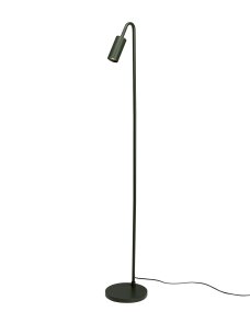 Curve Mørkegrønn Fra By Rydéns - Curve gulvlampe er en stilig og nett lampe i metall med en matt m&oslash;rkegr&oslash;nn finish.