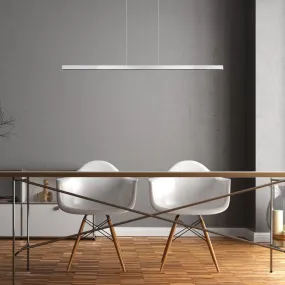 Dentsy 120cm Stål Taklampe Fra Globo Lighting - Med den smidiga touchknappen f&ouml;r av/p&aring; och den stegl&ouml;sa touchdimmern kan du enkelt justera ljusstyrkan efter &ouml;nskem&aring;l.