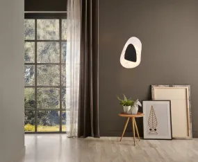 Dorsey 32cm Svart vegglampe Fra Globo Lighting - Dorsey v&auml;gglampa f&ouml;rtrollar med sin unika molnformade design och skapar en harmonisk atmosf&auml;r i varje rum.