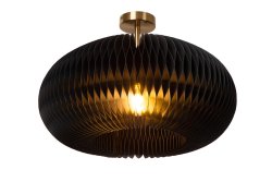 Armoni Ø52 Svart plafond Fra Lucide - På et gjesterom, en hotellsuite eller en sjarmerende seng &amp; frokost, skaper Armoni en innbydende følelse som får alle til å føle seg hjemme.
