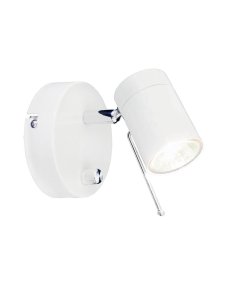Correct Hvit leselampe Fra By Rydéns - Correct vegglampe er en stilig og minimalistisk vegglampe med justerbart hode hvor du enkelt kan tilpasse lyset.